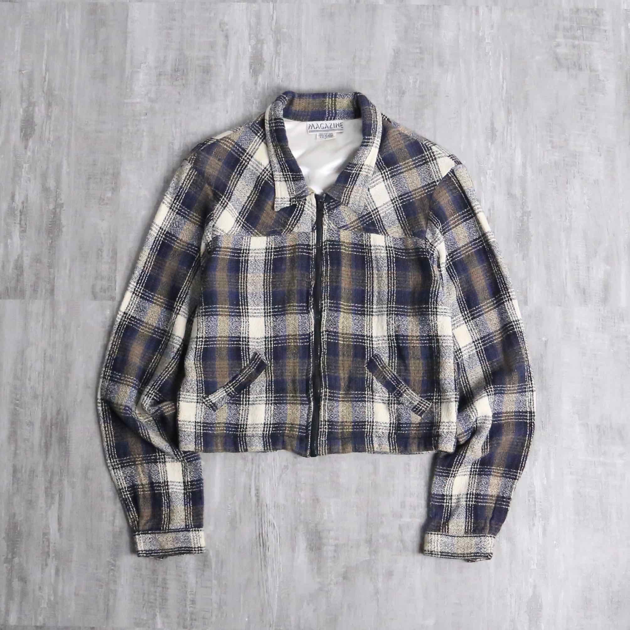 チェック柄ジャケット　OVER MIDI CHECK コート SLY | OVER MIDI CHECK コート (コート ) |SHEL'TTER WEBSTORE
