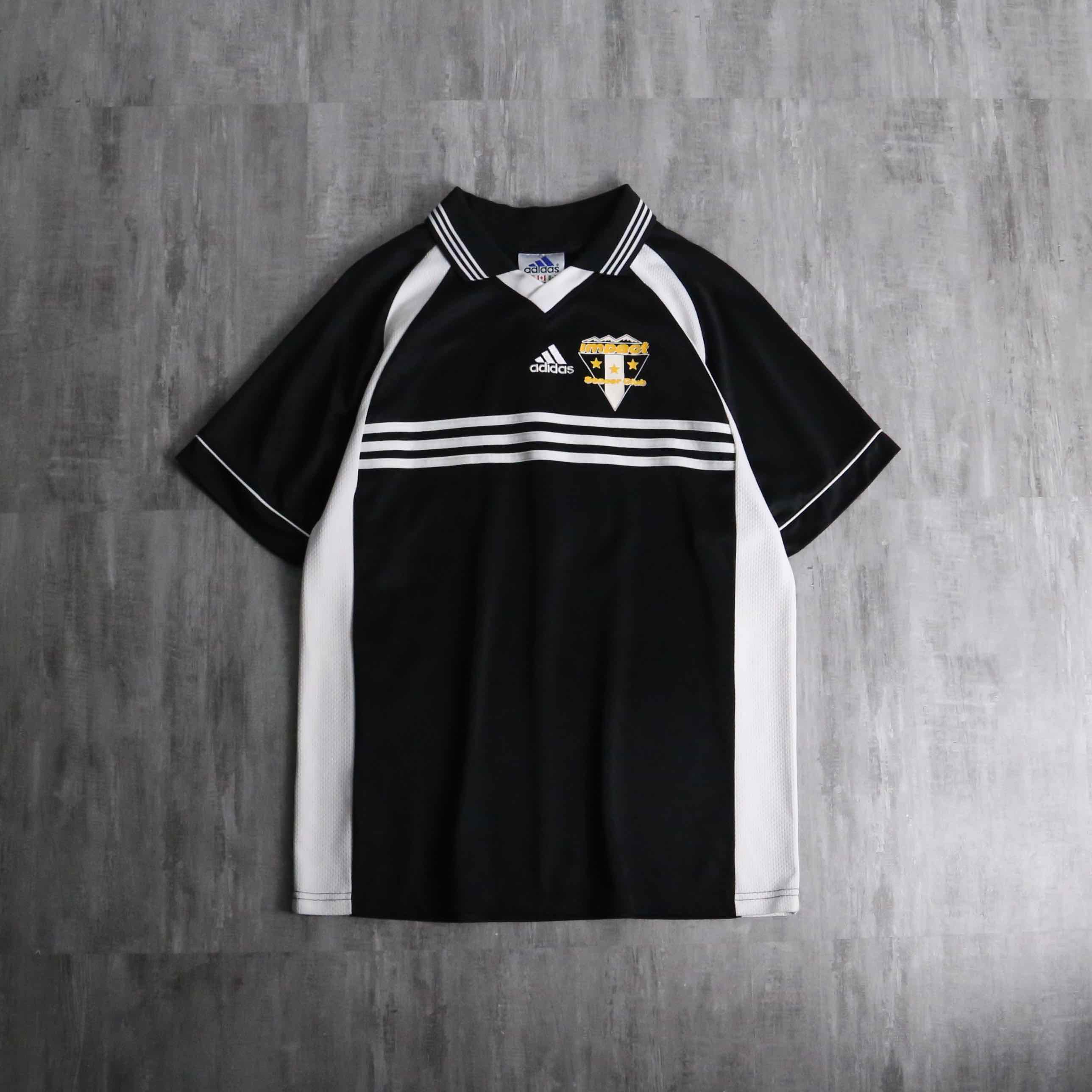 late 1990s adidas football game shirt