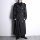 “BOSS” double breast trench coat