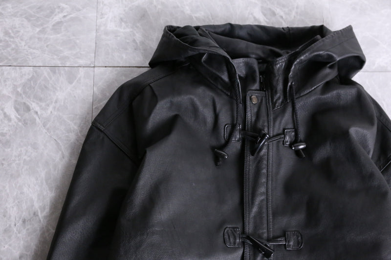 "WILSONS" leather foodie duffle coat