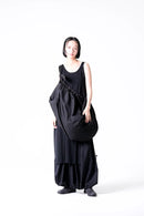 BISHOOL Wool Volume OBI Bag black