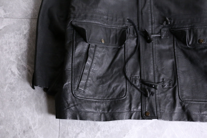 "WILSONS" leather foodie duffle coat