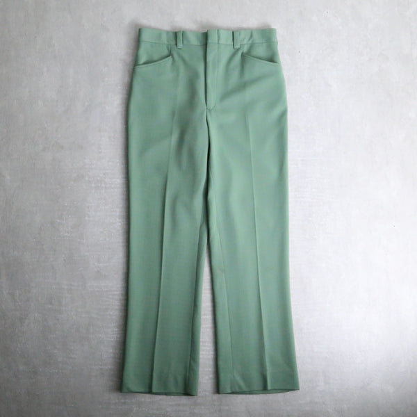 70’s “Sears” mint green flare pants