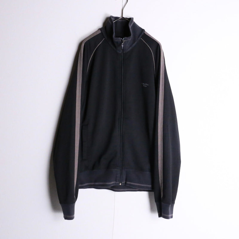 "Calvin Klein" black track jacket