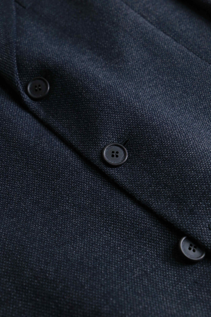 "GIORGIO ARMANI" indigo wool tailored jacket