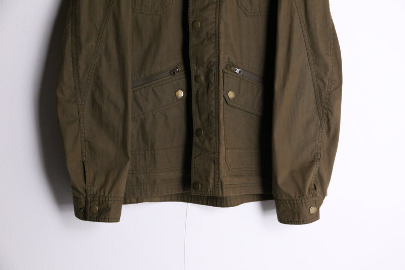 "ORVIS" khaki non oil jacket