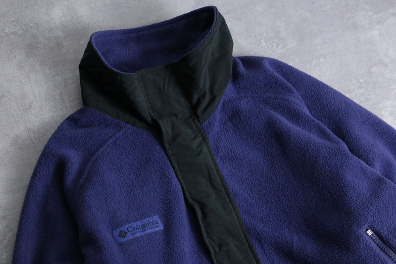 1990s Colombia half zip fleece jacket