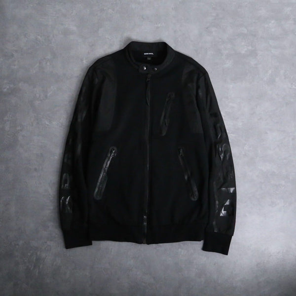 2000s DIESEL BRAVES zip up sweat jacket