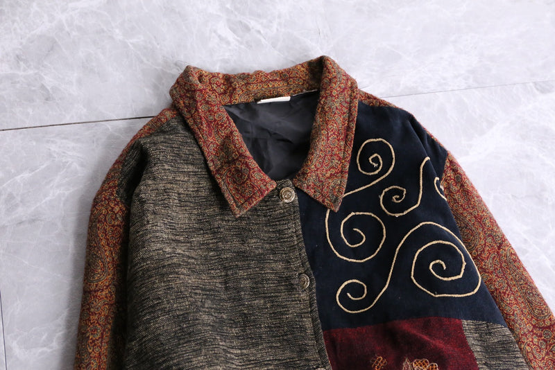 ethnic swich design gobelin jacket