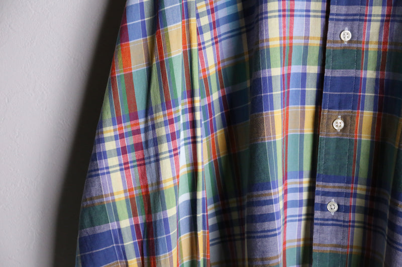 "Polo by Ralph Lauren" pastel color check button down shirts