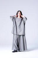 BISHOOL Bloom Jacquard Classic Top gray