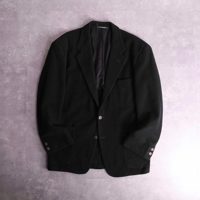 "TRUSSARDI" black wool tailored jacket