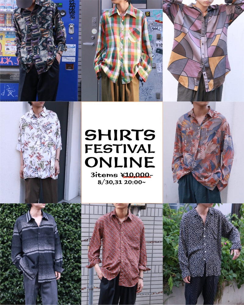 “Shirts Festival online” DAY1