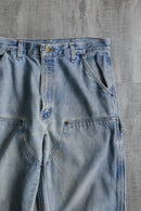 "Carhartt"double knee light wash wide denim