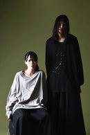 BISHOOL Sequins Embroidery Layered Cut Sew -花火 black-