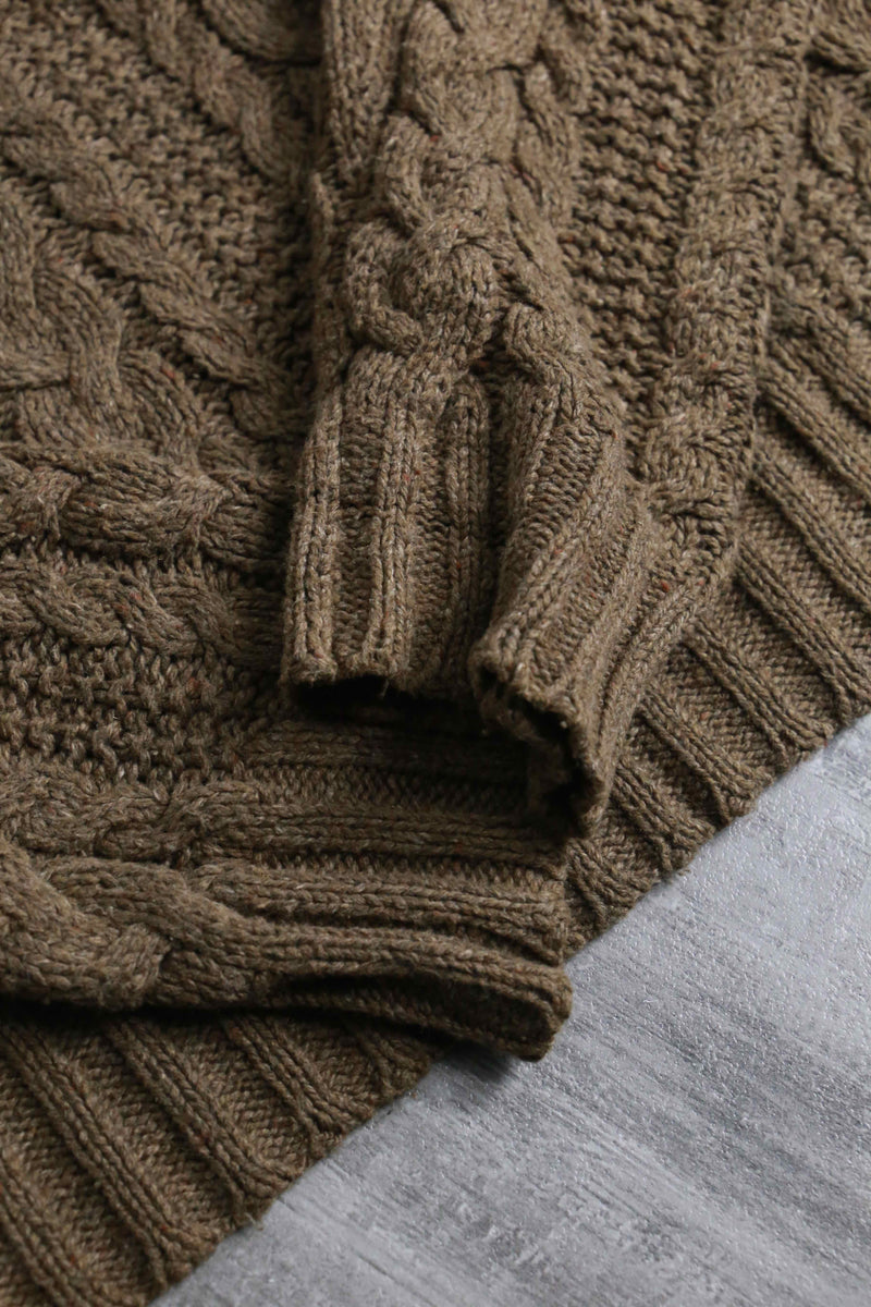 "Polo by Ralph Lauren" natural textile roll neck knit