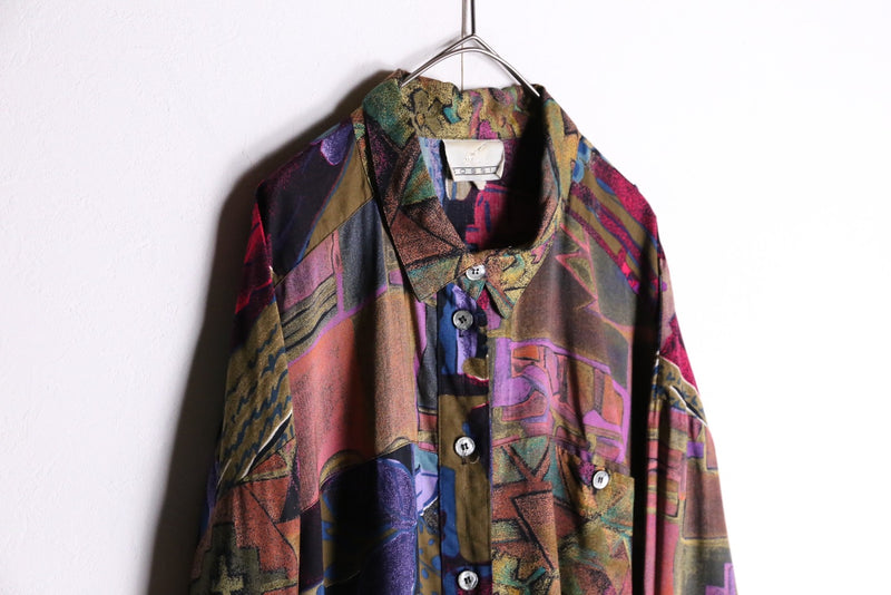 artistic total pattern shirts