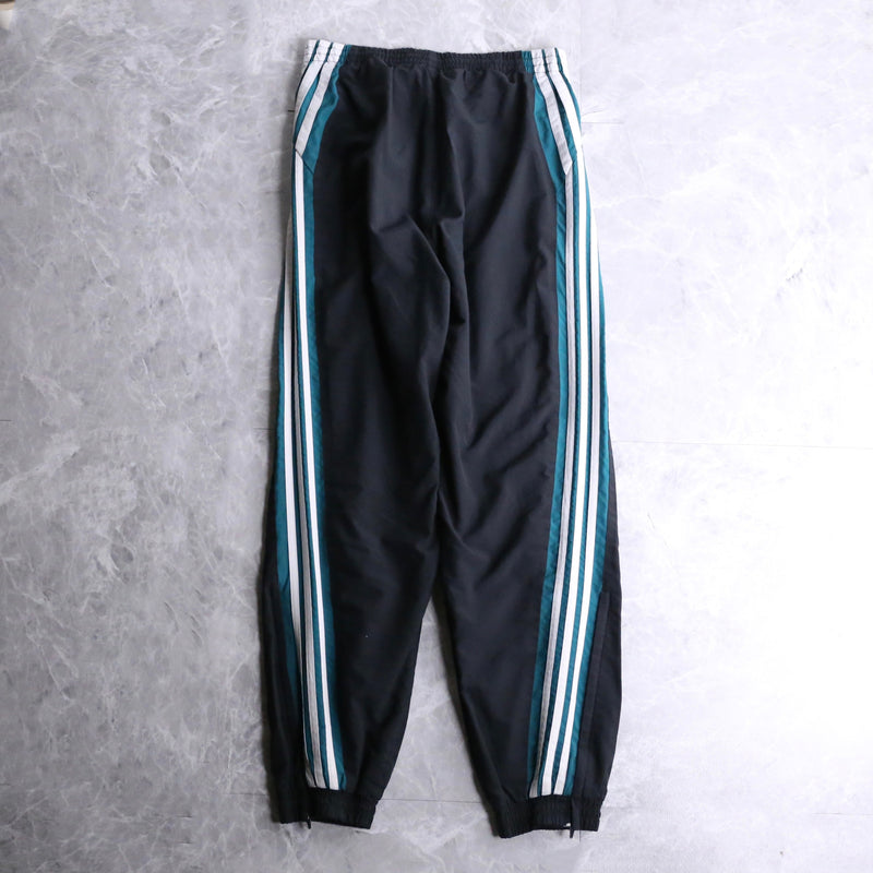 "adidas" turquoise line nylon pants