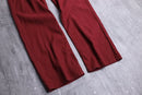 Armani Jeans red linen mix straight pants