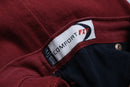 Armani Jeans red linen mix straight pants