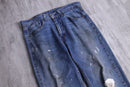Levi's 505 painted denim pants