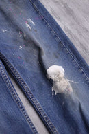Levi's 505 painted denim pants