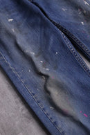 Levi's 505 painted denim pants