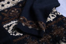 90-00s design knit jacket