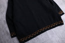 90-00s design knit jacket