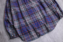 00s Ralph Lauren long check shirt