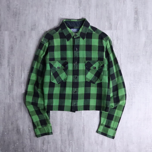 90s Polo by Ralph Lauren short length check shirt