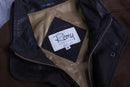 "Remy" deformation leather jacket