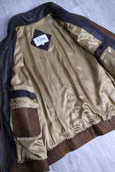 "Remy" deformation leather jacket