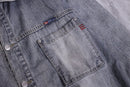 "DIESEL” over size denim trucker jacket