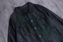 charcoal black denim tracker jacket