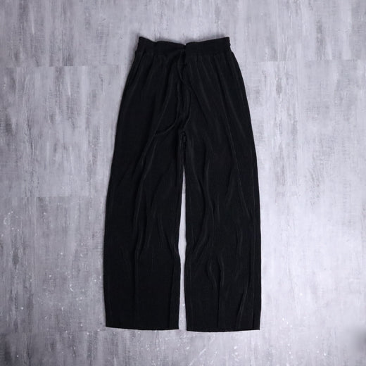 pleat wide easy pants