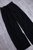 pleat wide easy pants