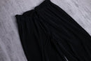 pleat wide easy pants