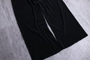 pleat wide easy pants