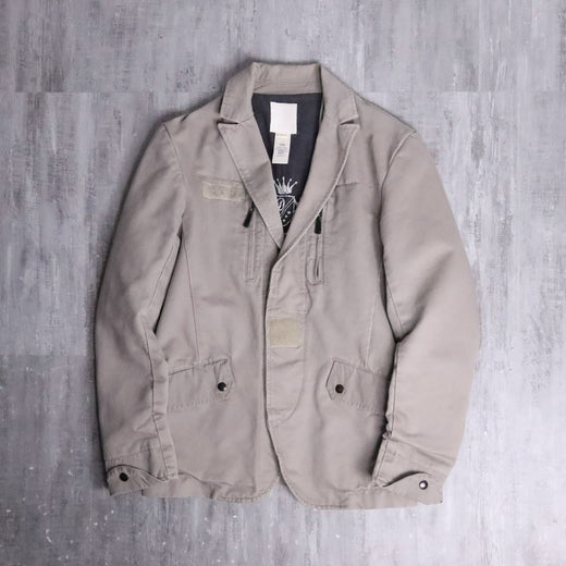 “DIESEL” military work-style tailored jacket