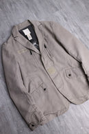 “DIESEL” military work-style tailored jacket