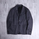 full pattern single tailored jacket