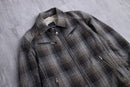 "xagon ma" boa-lined check zip jacket