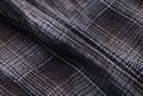 "xagon ma" boa-lined check zip jacket