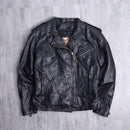 "Harley-Davidson" black double rider leather jacket