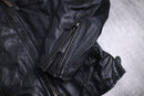 "Harley-Davidson" black double rider leather jacket