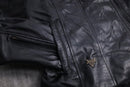 "Harley-Davidson" black double rider leather jacket