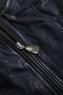 "Harley-Davidson" black double rider leather jacket