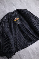 "Harley-Davidson" black double rider leather jacket