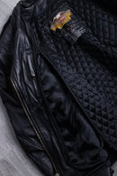"Harley-Davidson" black double rider leather jacket